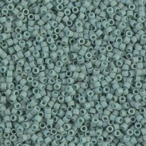 DB0374 - 11/0 Miyuki Delica Seed Bead - Matte Opaque Sea Foam Luster