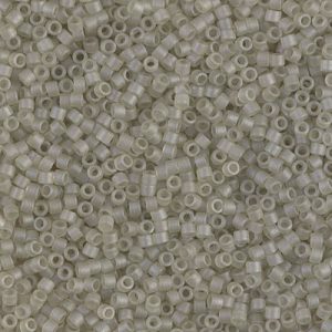 DB0383 - 11/0 Miyuki Delica Seed Beads - Matte Tr Oyster