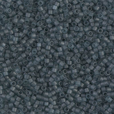 DB0387 - 11/0 Miyuki Delica Seed Beads - Matte Tr Montana Blue
