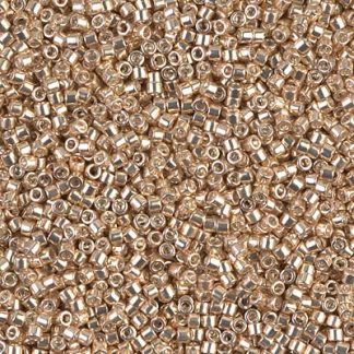 DB0433 - 11/0 Miyuki Delica Seed Beads - Galvanized Champagne