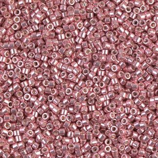 DB0435 - 11/0 Miyuki Delica Seed Bead - Galvanized Pink Blush