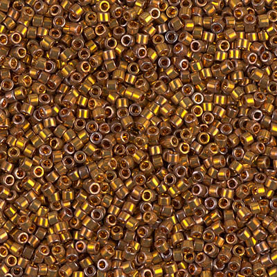 DB0505 - 11/0 Miyuki Delica Seed Bead - 24kt Deep Yellow Gold