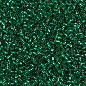 DB0605 - 11/0 Miyuki Delica Seed Beads - S/L Emerald