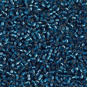 DB0608 - 11/0 Miyuki Delica Seed Bead - S/L Blue Zircon