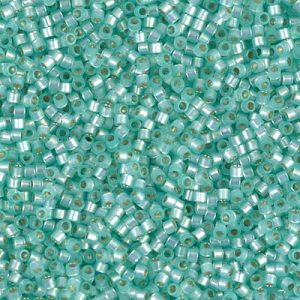 DB0626 - 11/0 Miyuki Delica Seed Bead - S/L Alabaster Mint Green