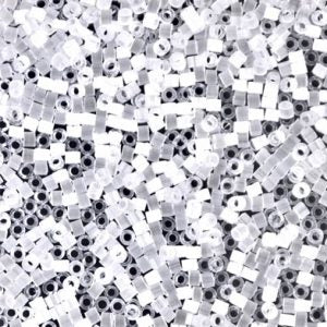 DB0635 - 11/0 Miyuki Delica Seed Beads - Crystal Silk Satin