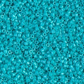 DB0658 - 11/0 Miyuki Delica Seed Beads - Dyed Opaque Turquoise Green