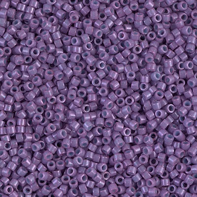 DB0660 - 11/0 Miyuki Delica Seed Bead - Dyed Opaque Dark Orchid