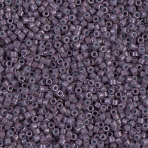 DB0662 - 11/0 Miyuki Delica Seed Beads - Dyed Opaque Mulberry