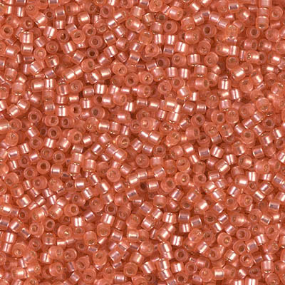 DB0684 - 11/0 Miyuki Delica Seed Beads - Dyed S/L Watermelon