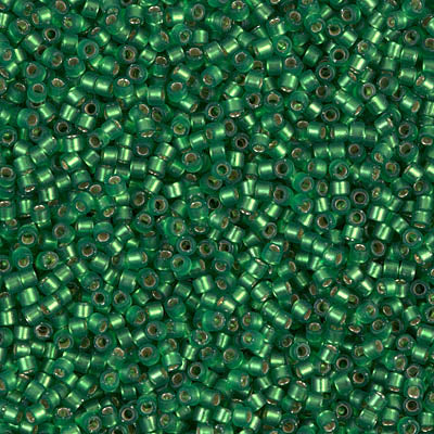 DB0688 - 11/0 Miyuki Delica Seed Beads - Dyed S/L Green