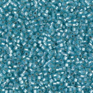DB0691 - 11/0 Miyuki Delica Seed Beads - Dyed S/L SF Mint Green