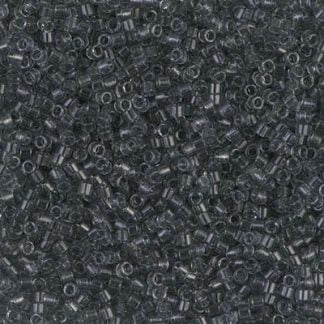 DB0708 - 11/0 Miyuki Delica Seed Beads - Transparent Grey