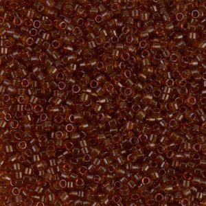 DB0709 - 11/0 Miyuki Delica Seed Bead - Tr Dark Topaz
