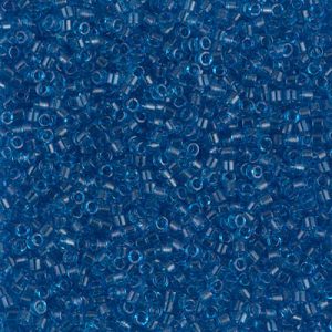 DB0714 - 11/0 Miyuki Delica Seed Bead - Transparent Aquamarine