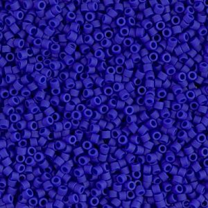 DB0756 - 11/0 Miyuki Delica Seed Bead - Matte Cobalt Blue