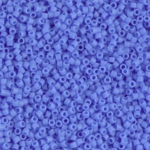 DB0760 - 11/0 Miyuki Delica Seed Beads - Opaque Matte Med Blue