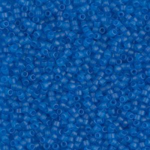DB0787 - 11/0 Miyuki Delica Seed Bead - Dyed SF Tr Capri Blue