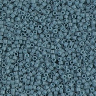 DB0792 - 11/0 Miyuki Delica Seed Beads-Dyed SF Opaque Shale