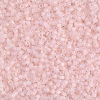 DB0868 - 11/0 Miyuki Delica Seed Beads - Matte Tr Pink Mist AB