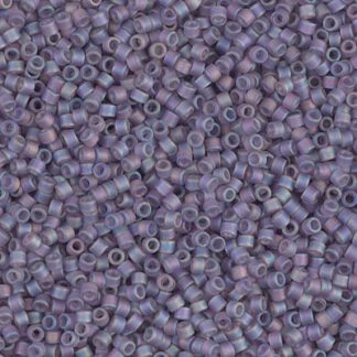 DB0870 - 11/0 Miyuki Delica Seed Bead-Mat Tr Light Amethyst AB