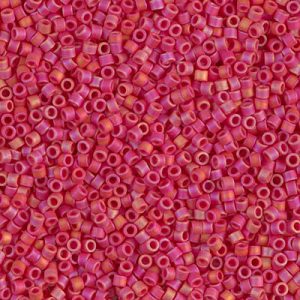 DB0874 - 11/0 Miyuki Delica Seed Bead - Matte Opaque Maroon AB