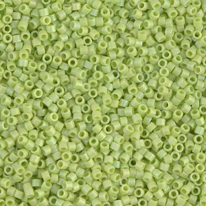 DB0876 - 11/0 Miyuki Delica Seed Beads - Mat Op Chartreuse AB