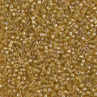 DB0911 - 11/0 Miyuki Delica Seed Beads-Sparkle Lt Peridot/L Topaz