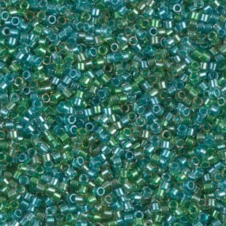 DB0984 - 11/0 Miyuki Delica Seed Beads-Sparkle/L Aqua Fresco Mix