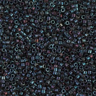 DB1003 - 11/0 Miyuki Delica Seed Beads-Met Midnight Blue Gold Iris