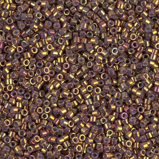 DB1010 - 11/0 Miyuki Delica Seed Beads-Met Earth Batik Luster