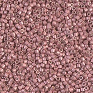 DB1156 - 11/0 Miyuki Delica Seed Beads - Galvanized SF Pink Blush