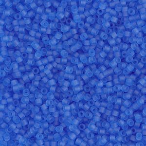 DB1270 - 11/0 Miyuki Delica Seed Bead - Matte Tr Azure