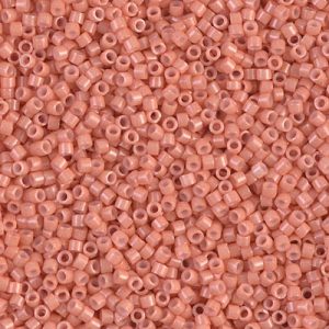 DB1363 - 11/0 Miyuki Delica Seed Bead - Dyed Opaque Peach