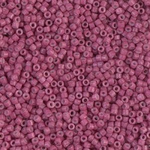 DB1376 - 11/0 Miyuki Delica Seed Bead - Dyed Opaque Wine