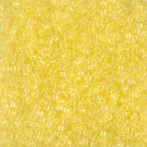 DB1401 - 11/0 Miyuki Delica Seed Bead - Tr Pale Yellow