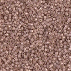DB1459 - 11/0 Miyuki Delica Seed Bead - Silver Lined Shell Opal