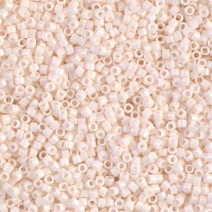 DB1490 - 11/0 Miyuki Delica Seed Bead - Opaque Bisque White