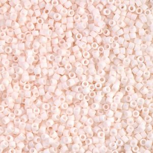 DB1510-1 - 11/0 Miyuki Delica Seed Bead - Matte Opaque Bisque White