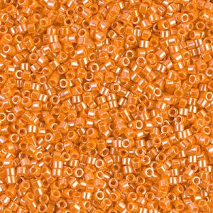 DB1563 - 11/0 Miyuki Delica Seed Beads - Op Mandarin Luster