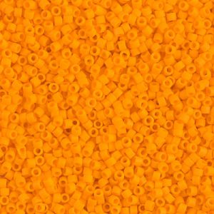 DB1583 - 11/0 Miyuki Delica Seed Beads - Matte Op Mandarin