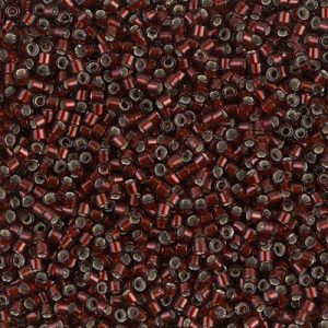 DB1685 - 11/0 Miyuki Delica Seed Beads - S/L Glazed Dark Cranberry