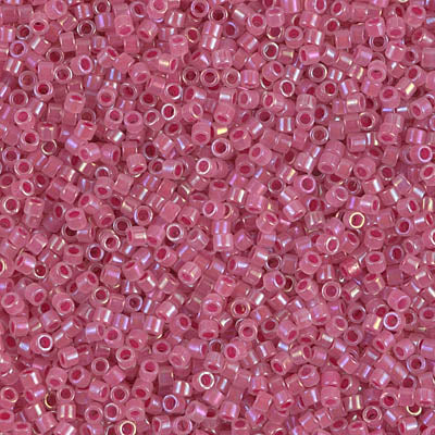 DB1742 - 11/0 Miyuki Seed Bead - Transparent Inside Dyed Cranberry