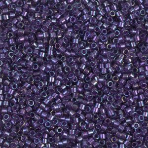 DB1756 - 11/0 Miyuki Delica Seed Bead - Spkl Prpl/L Amethyst AB