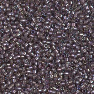 DB1760 - 11/0 Miyuki Delica Seed Bead - Sprkl/L Smoky Amethyst AB
