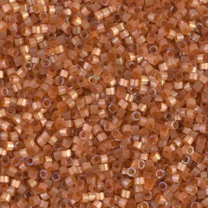 DB1804 - 11/0 Miyuki Delica Seed Bead - Dyed Topaz Silk Satin