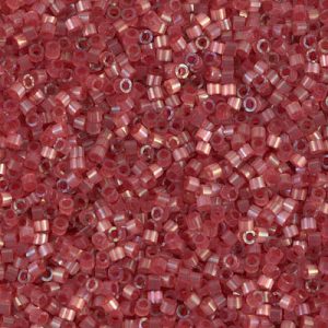 DB1805 - 11/0 Miyuki Delica Seed Beads - Dyed Dark Berry Silk Satin
