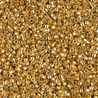 DB1832 - 11/0 Miyuki Delica Seed Beads - DC Galvanized Gold