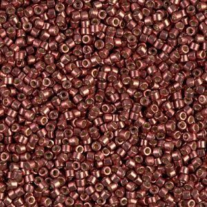 DB1842 - 11/0 Miyuki Delica Seed Bead - DC Galv Dark Berry