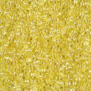 DB1886 - 11/0 Miyuki Delica Seed Beads - Transparent Yellow Luster